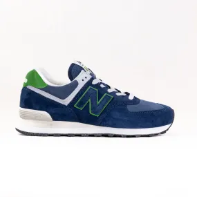New Balance 574 (UNISEX) - NB Navy/Apline Green New Balance Black With Castlerock And Rain Cloud