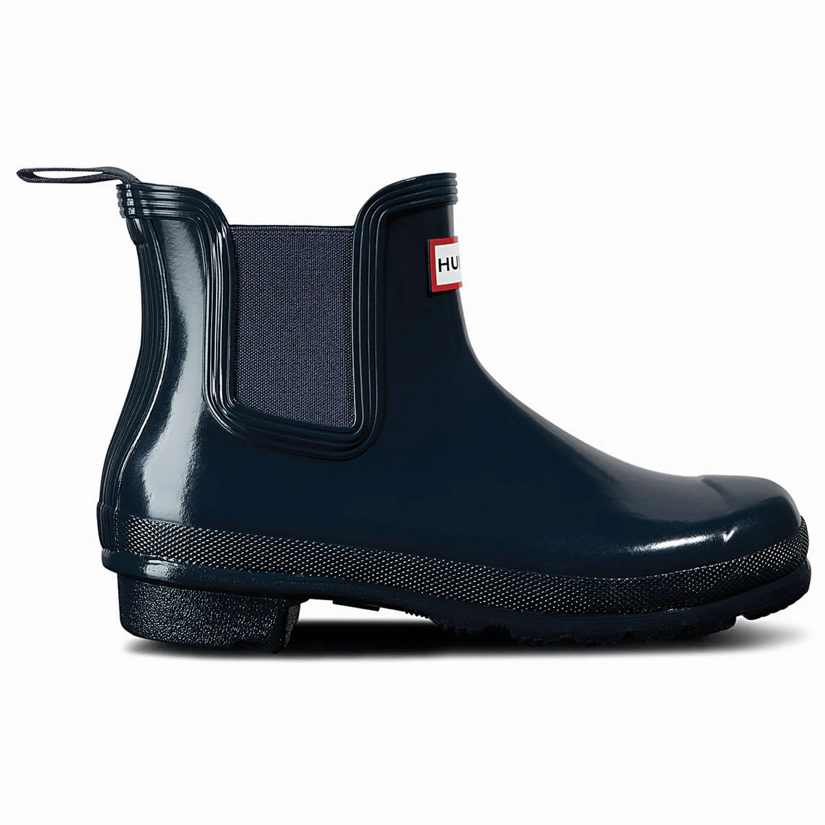 Chelsea Boot Suit Hunter Original Chelsea Gloss Rubber Women's Wellingtons Navy Boots