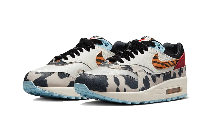 Nike Air Max 1 '87 Tiger Swoosh Cow Print Puerto Rico Nike Shoes