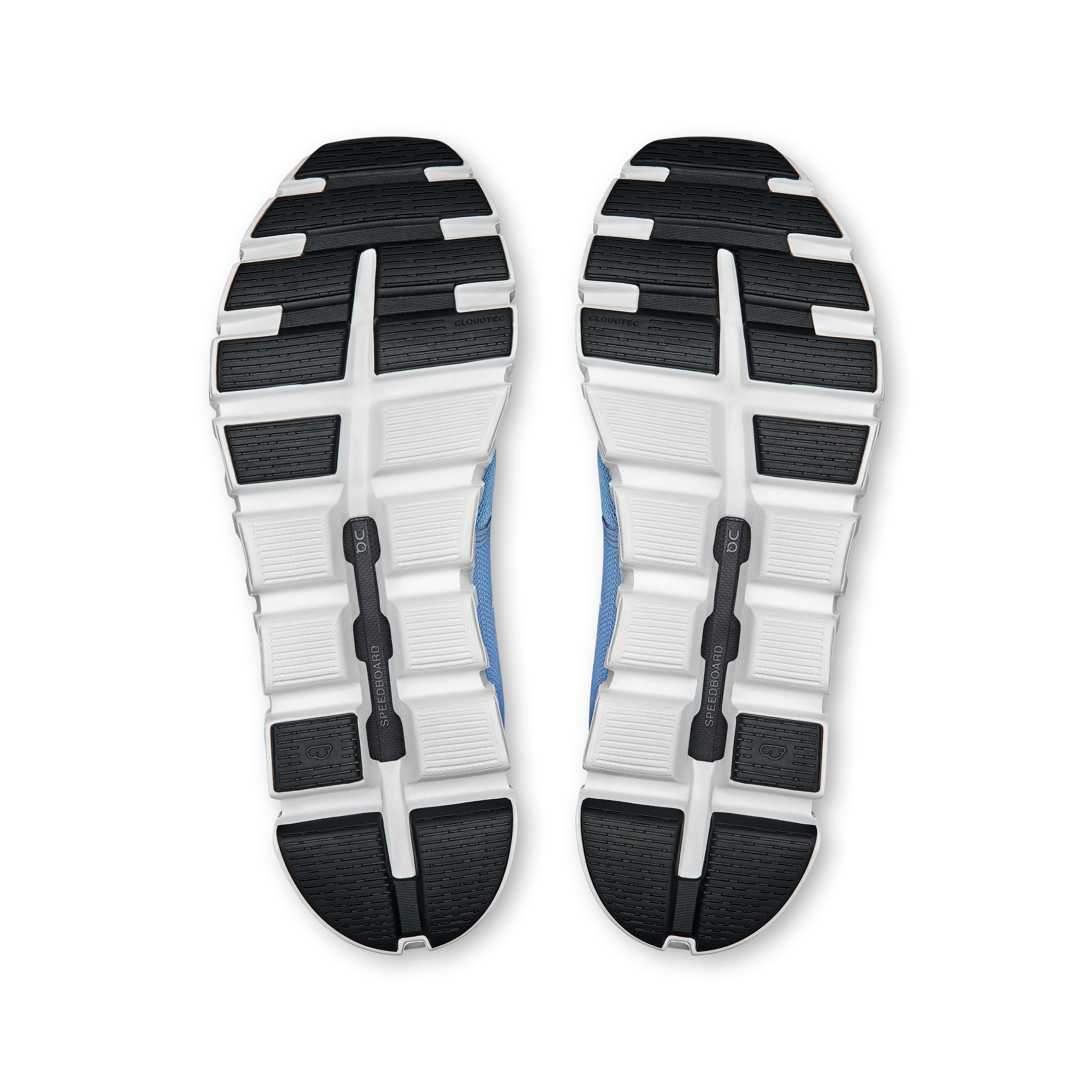 On Running Men's Cloud 6 Shoes - Chambray / White Sports Direct Running Shoes