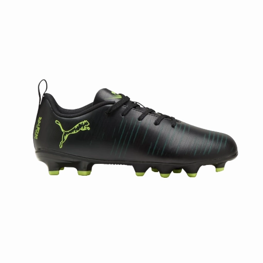 Puma Junior Football Boots Future 8 Play FG/AG Black/Fizzy Light Green X Pulisic Tacto Ii Fg Soccer Cleats