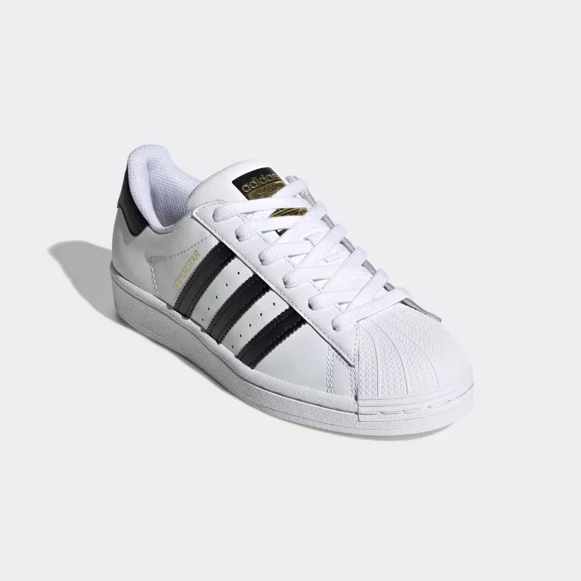 New Shoes Adidas Soccer Superstar J 'White Black'
