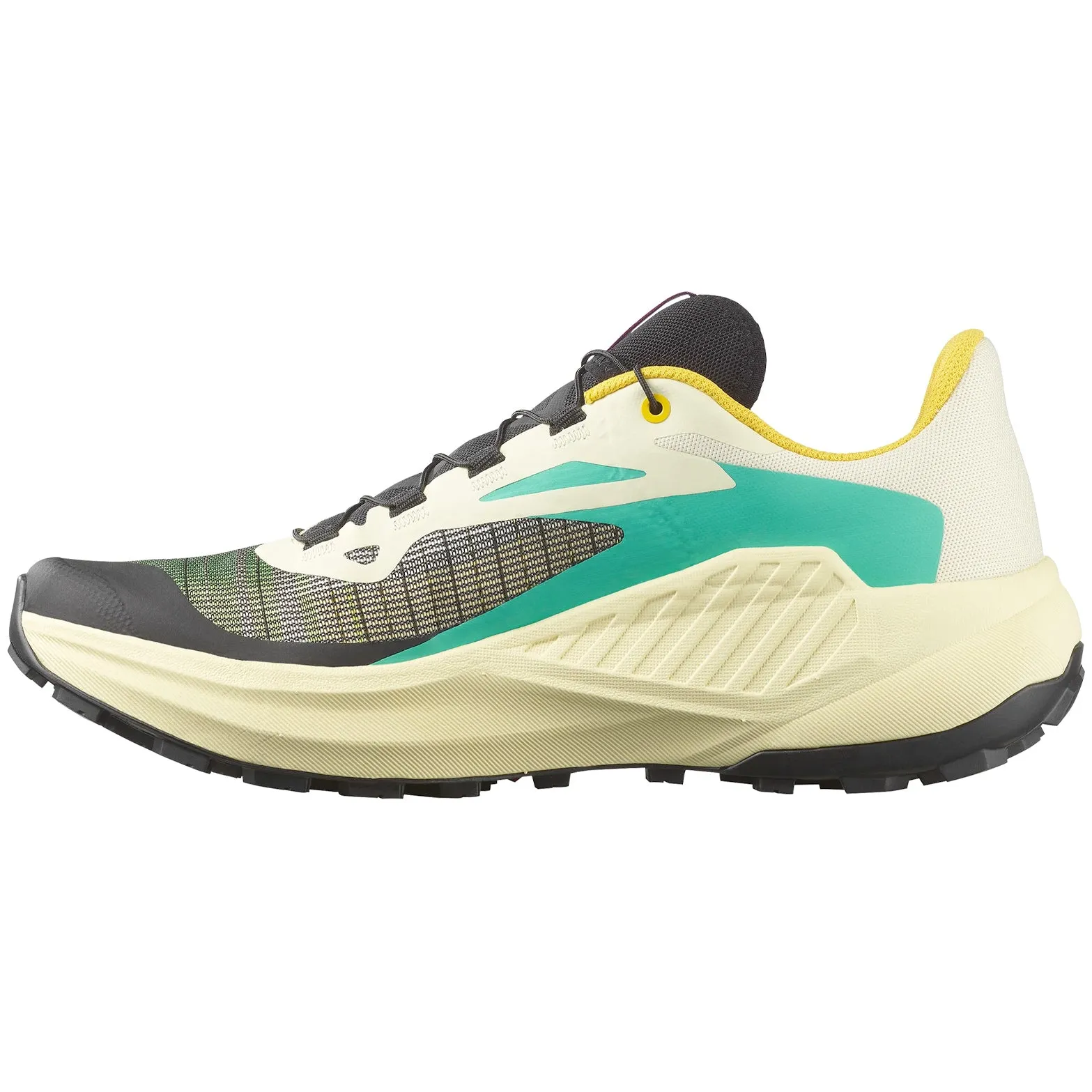 Best Ultra Trail Running Shoe Men's Genesis Trail Running Shoes Transparent Yellow / Black / Willowherb