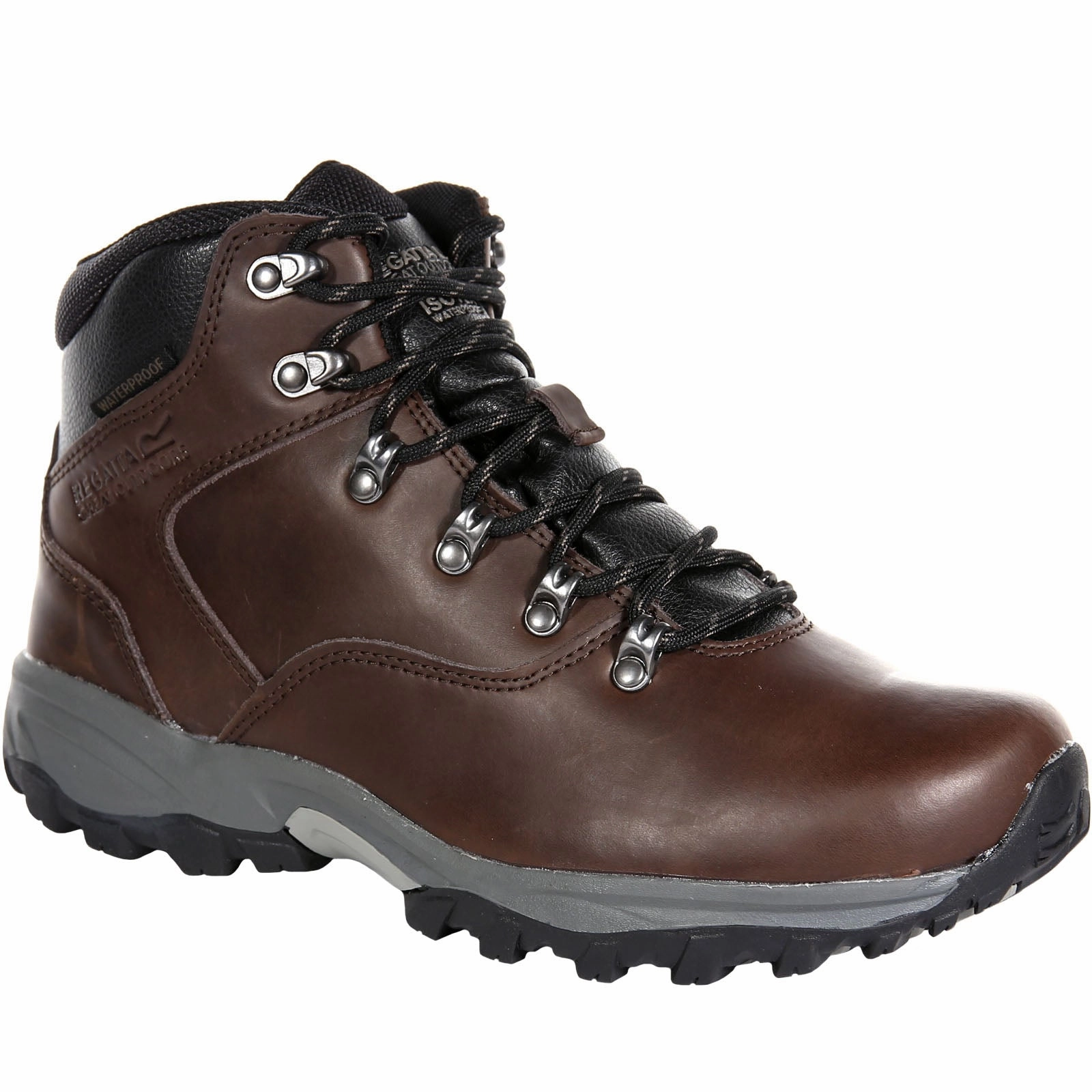 Thesus Hiking Boots Regatta Mens Bainsford Walking Boots - Peat