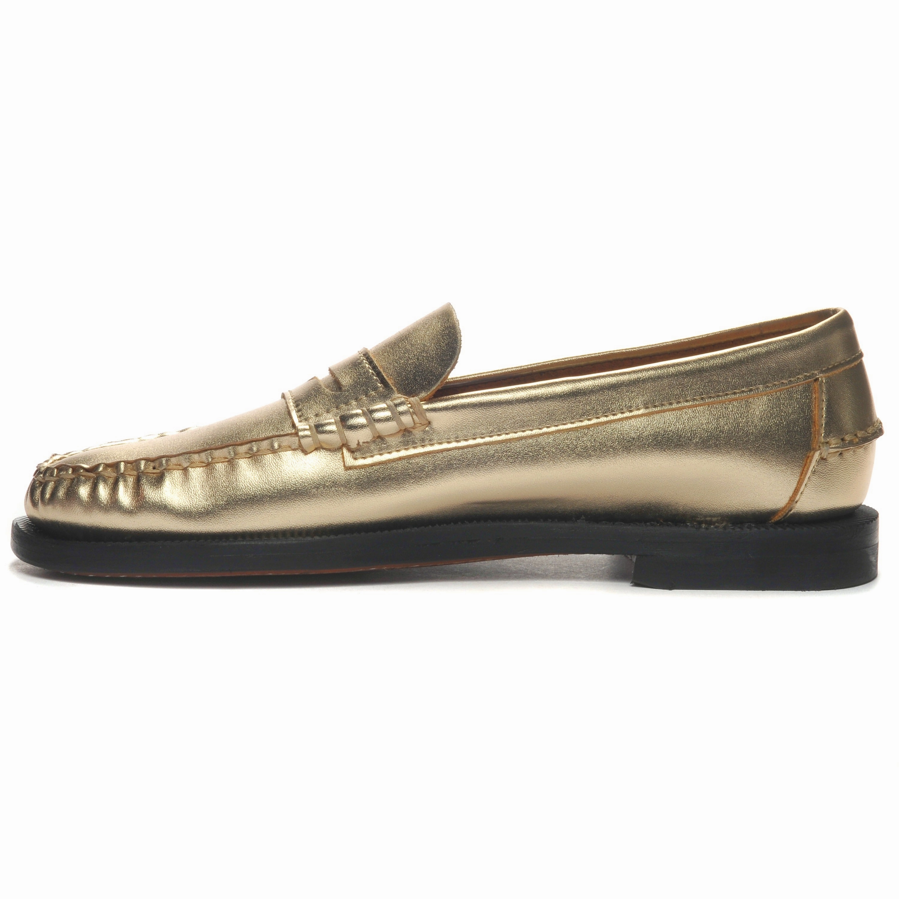 Dan Met Woman - Gold Alden Loafers