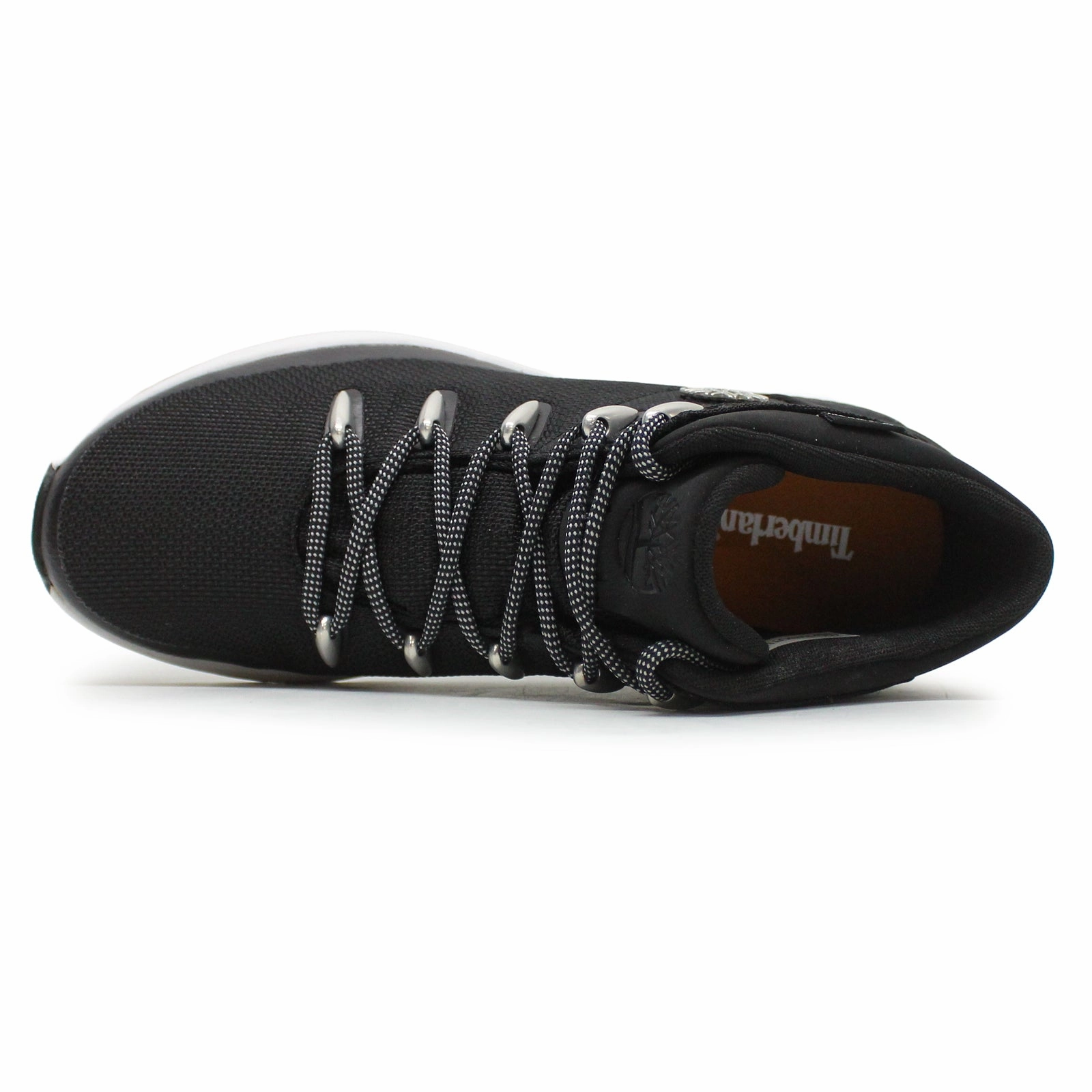 Timberland Sprint Trekker Mid Textile Men's Lace Up Jet Black Boots Best Golf Shoes For Walking Waterproof