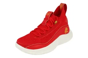 Basketball Shoes Top 10 Under Armour Curry 8 Cny GS Basketball Trainers 3024036 600