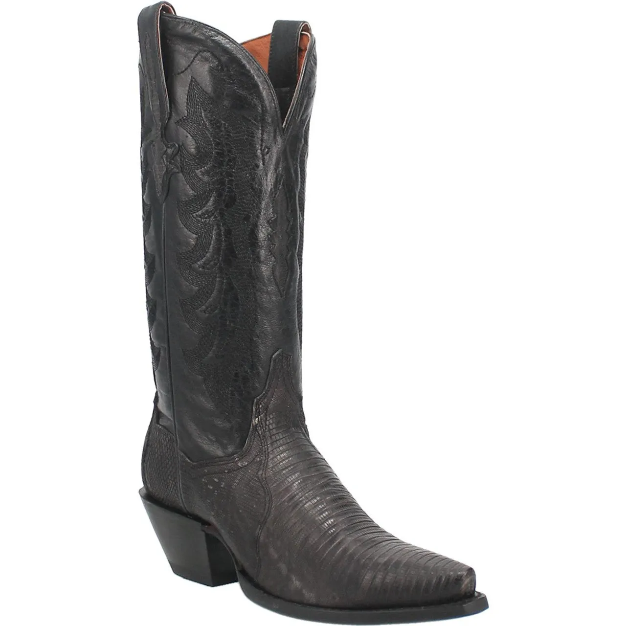 Best Shoes To Dress Up Or Down Dan PostExotic Women's Boot - Drifter (Charcoal) - DP3008 Lizzard
