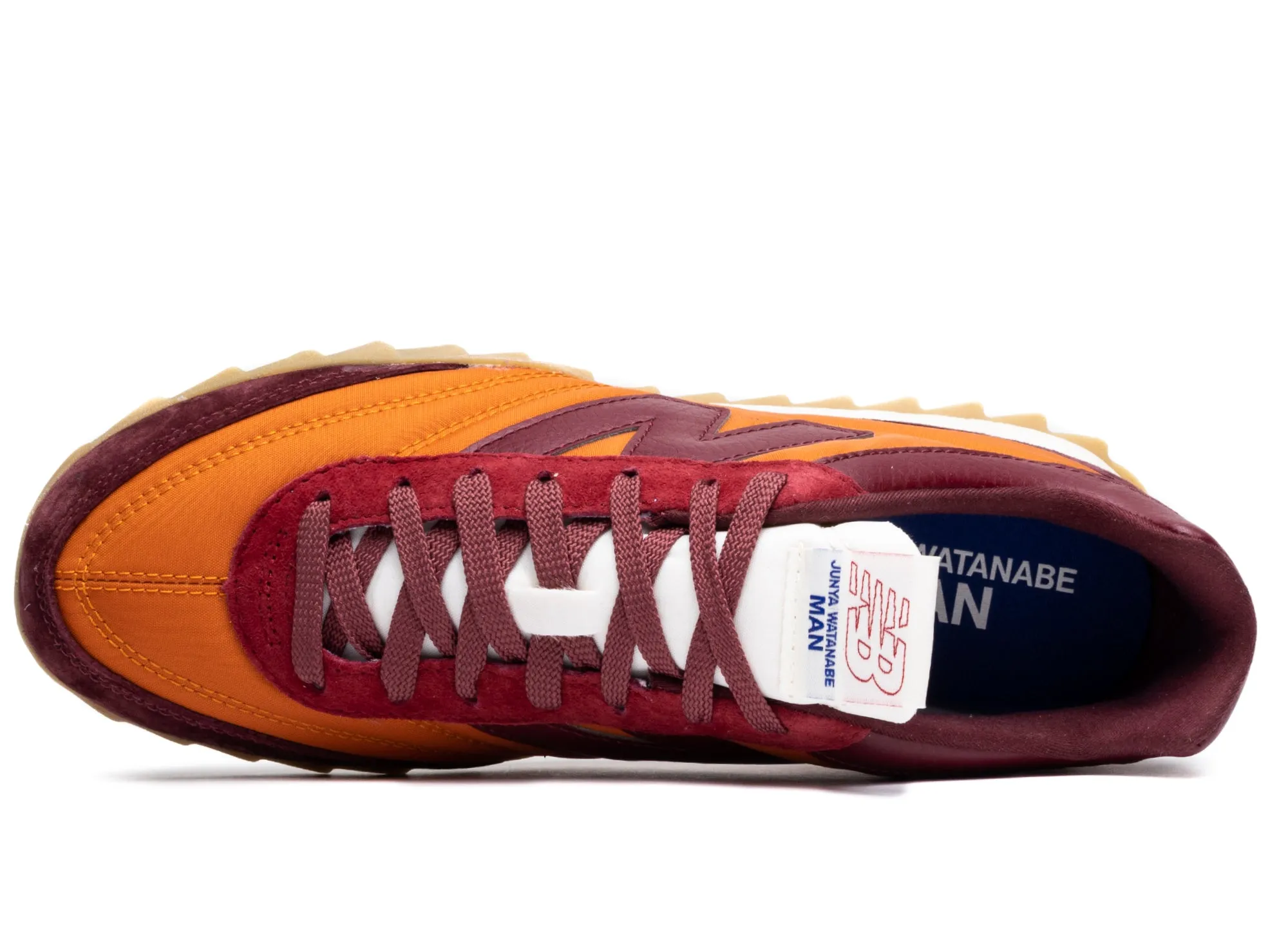 New Balance Shoes For Men Cheap Junya Watanabe MAN x New Balance RC30 in Orange and Burgundy