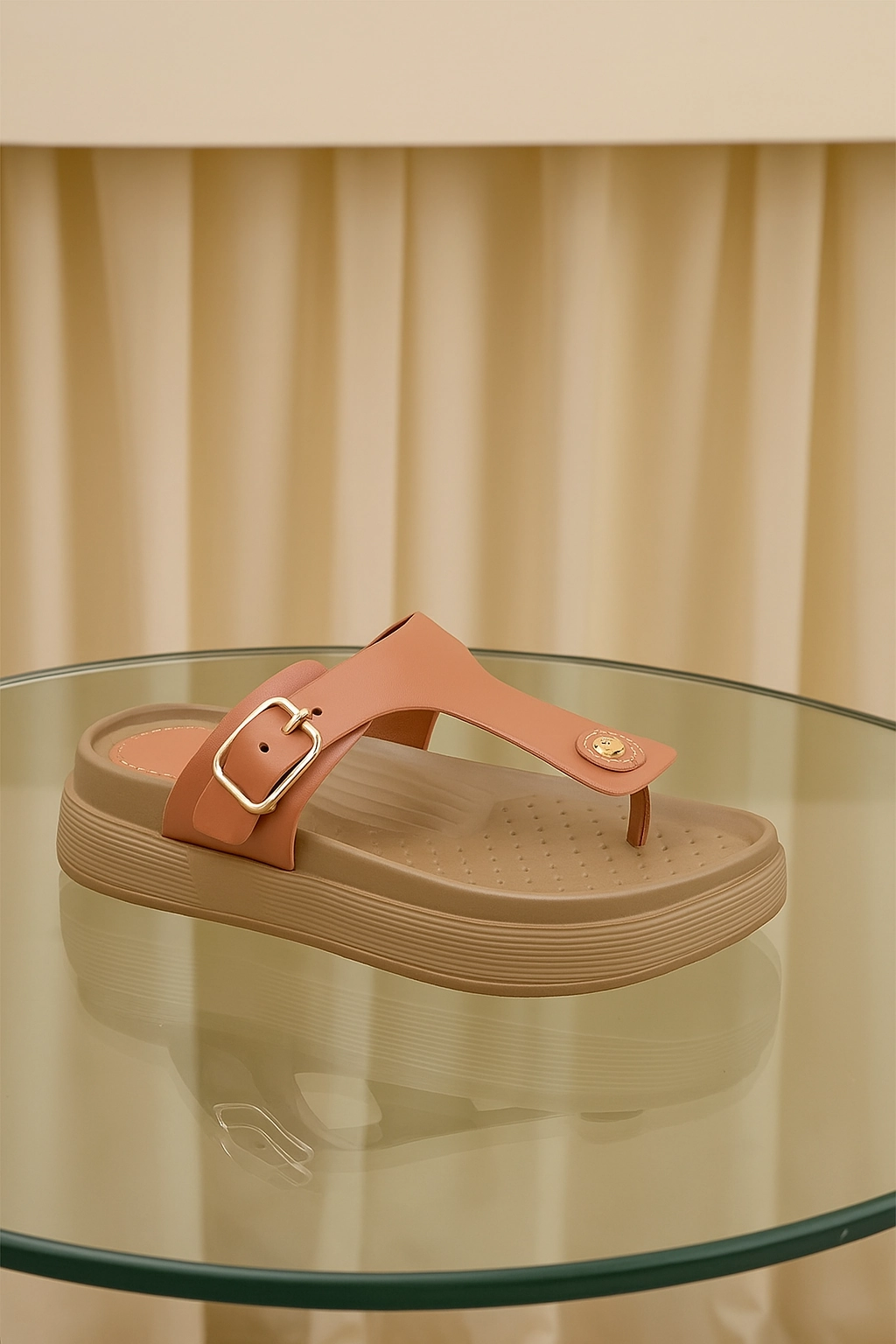 Ora Recovery Slide 2 Birch Wedge Casual Slippers