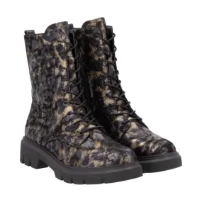 Dirt On My Boots Remonte Womens Boot D1W72-03 Black Combi