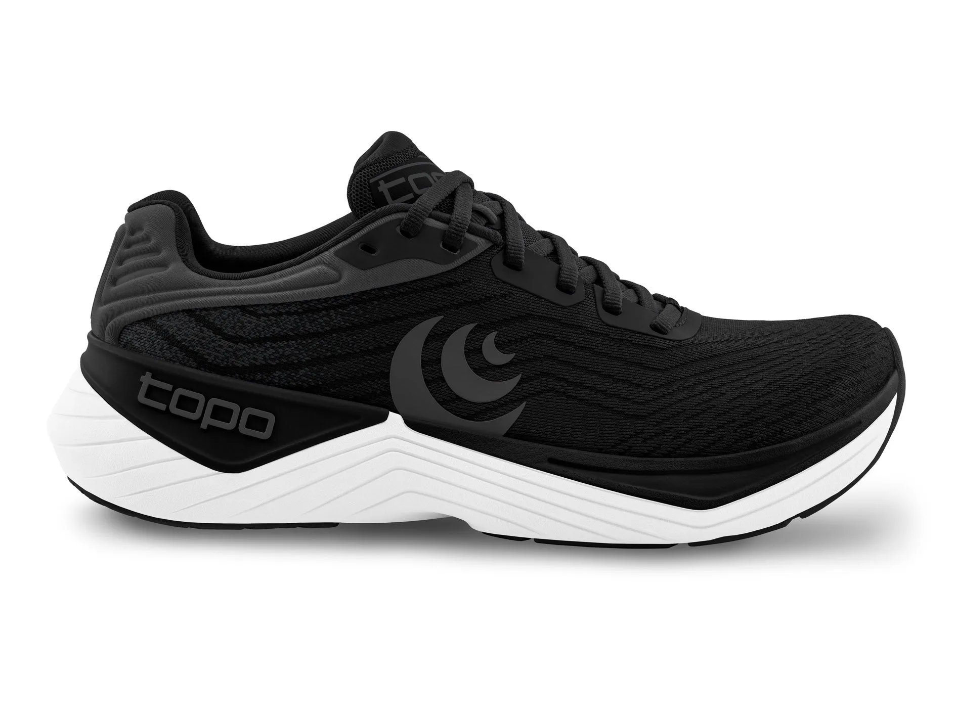 Topo Athletic | Ultrafly 5 | Women's | Black/White Good Running Shoes For Bad Knees