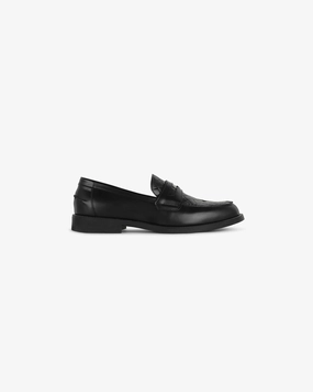 Represent X Duke   Dexter Leather Weave Loafer - Black Loafers High Top
