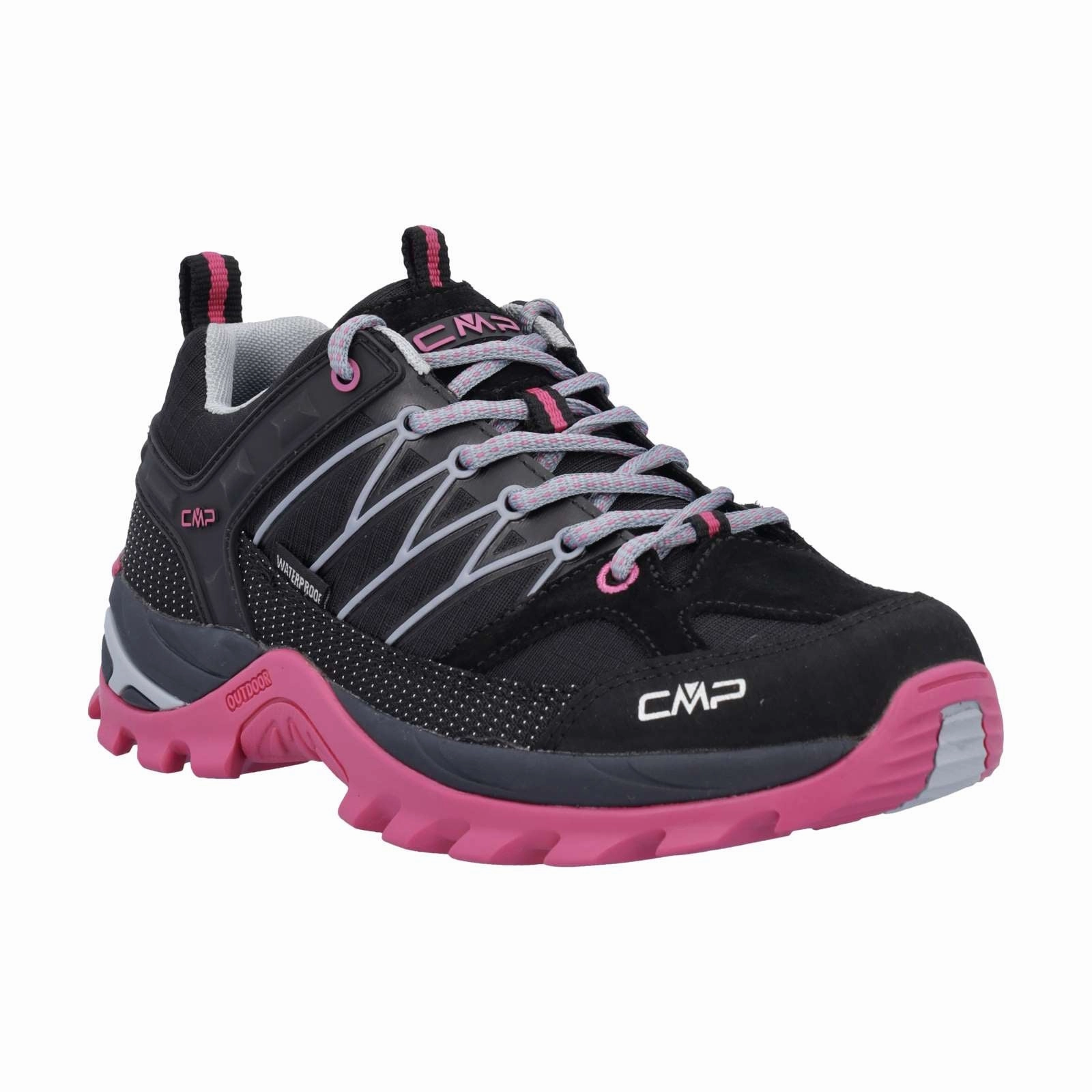 CMP Womens Rigel Low Waterproof Walking Shoes Length Of Hiking Boot Laces