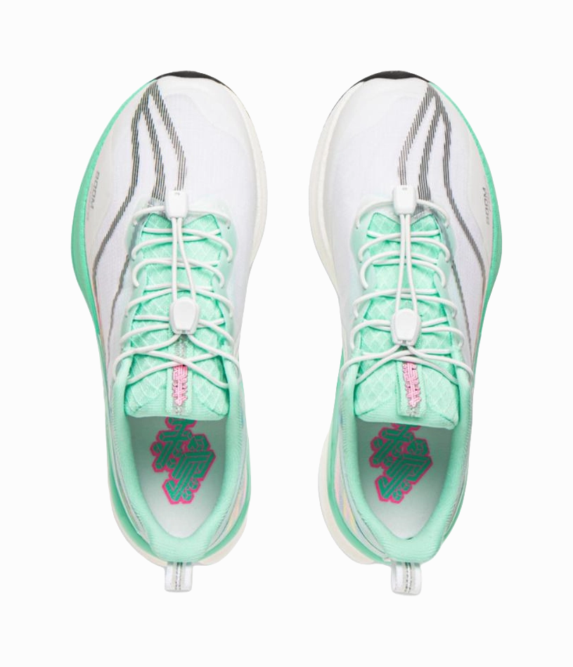 LINING YOUNG Red Hare 8 PRO Cushioning, Wear Resistant Low top Running Shoes Green Kids' Cross Training Running Shoes