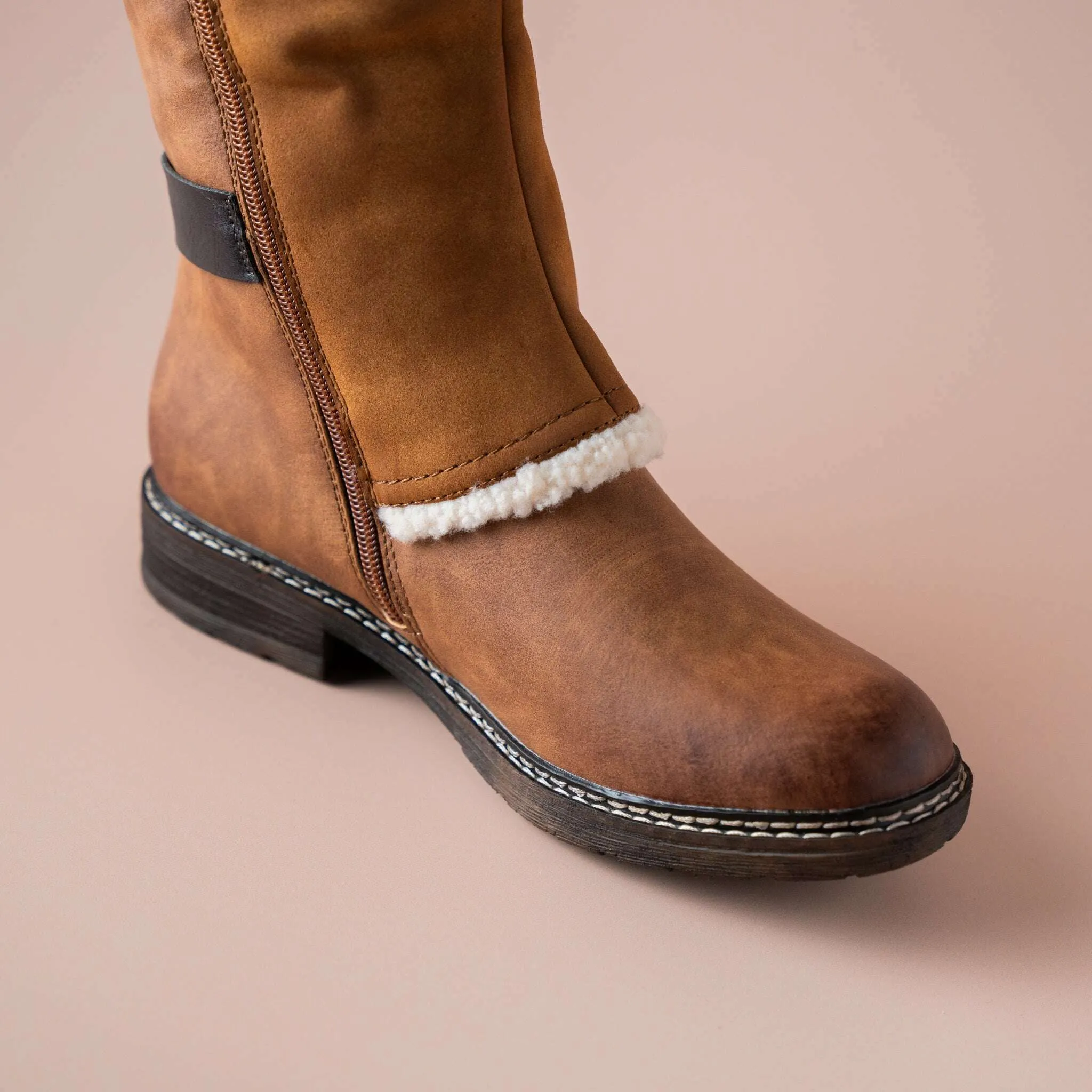 Waterproof Outdoor Shoes Rieker - 94762-22 - Camel