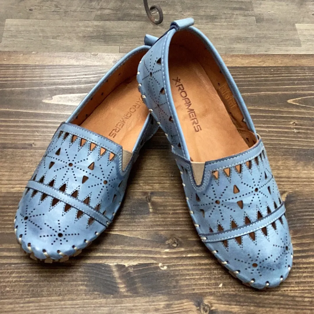 The Real Real Loafers Roamers Violet Anar Leather Loafer