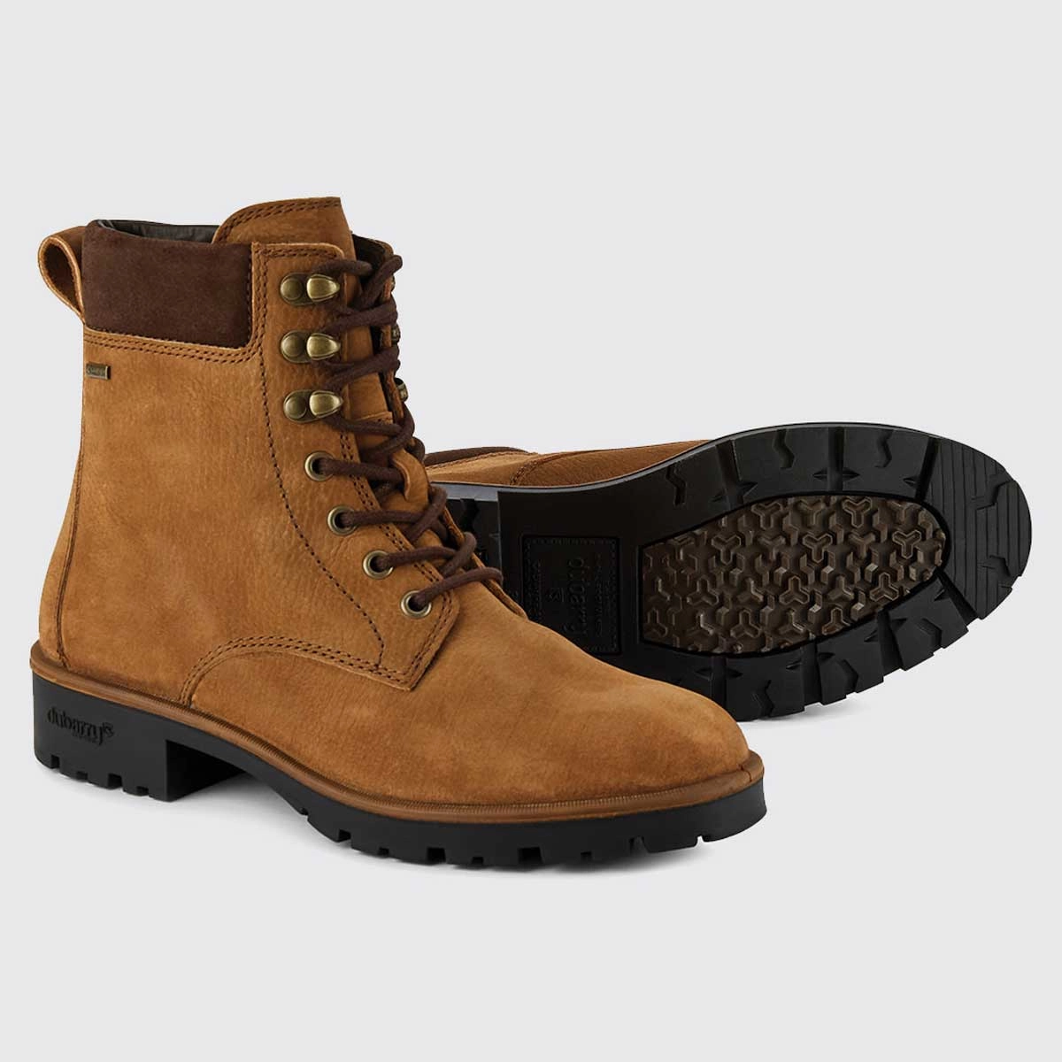 DUBARRY Strokestown Hiking Style Boots - Womens - Brown Maple Grove Sport Mid Hiking Boot