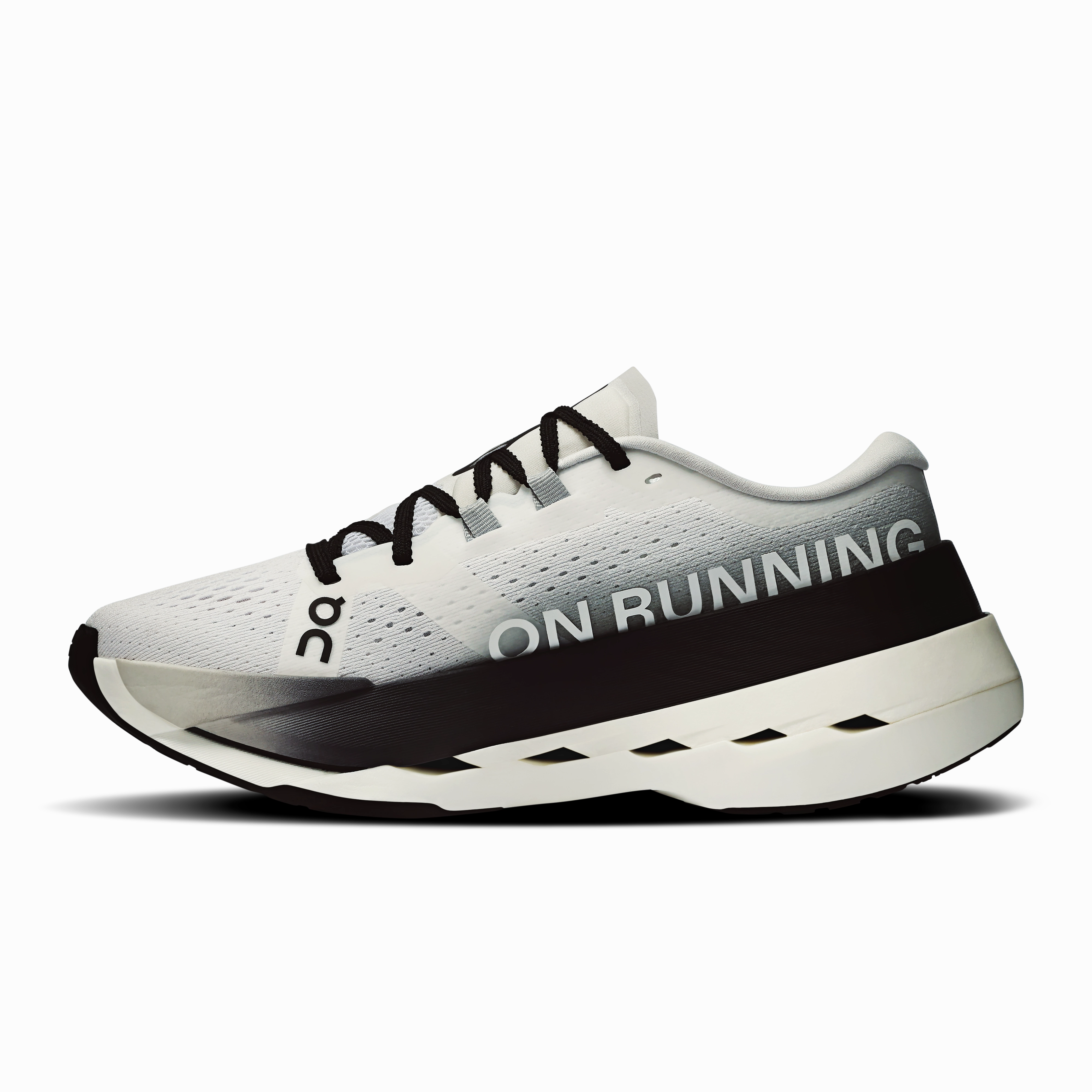 On Running Women's Cloudboom Max Shoes - White / Black Rundisney Running Shoes