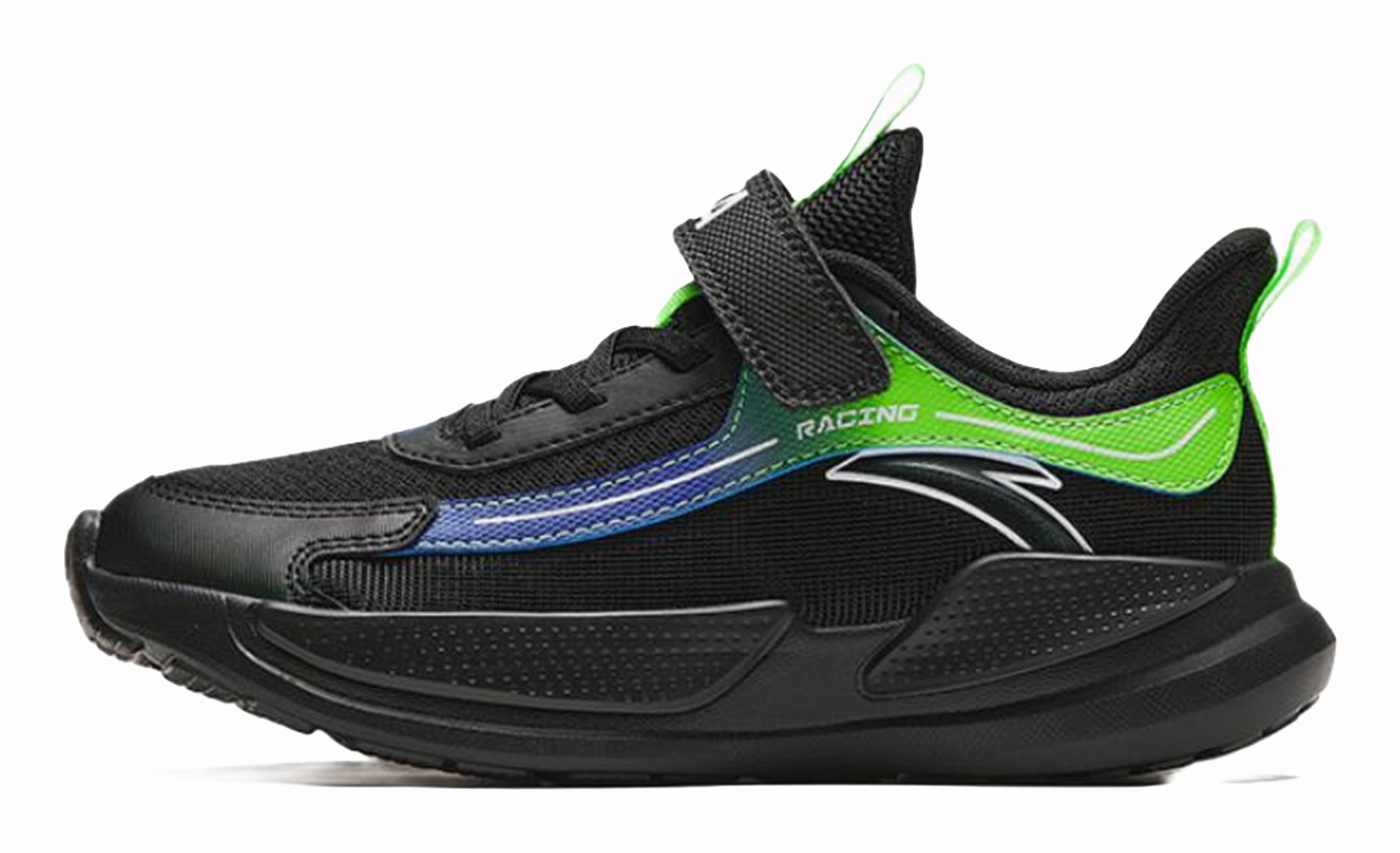 Best Cushioned Running Shoe Antakids Abrasion Resistant Low Top Kids' Running Shoes Black Green