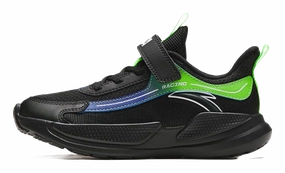 Antakids Abrasion Resistant Low Top Kids' Running Shoes Black Green Pegasus Trail 5 Gore-tex Running Shoes