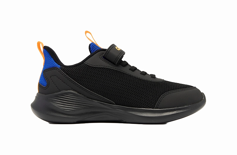 Review Of Running Shoes QIAODAN Kids' Running Shoes Black/Dazzling Blue Kids'