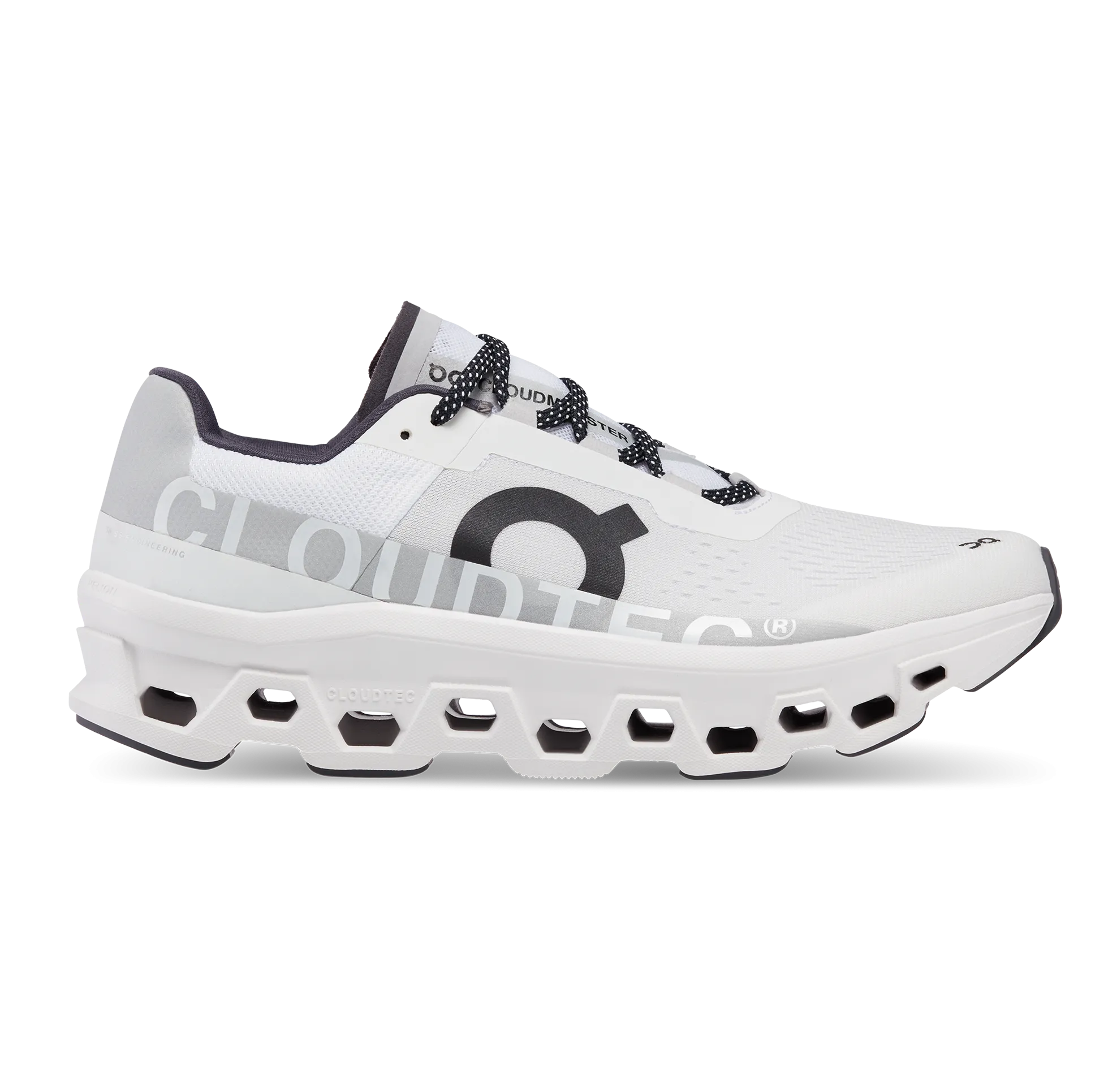 Track Shoes Running On Running Men's Cloudmonster Shoes - All White