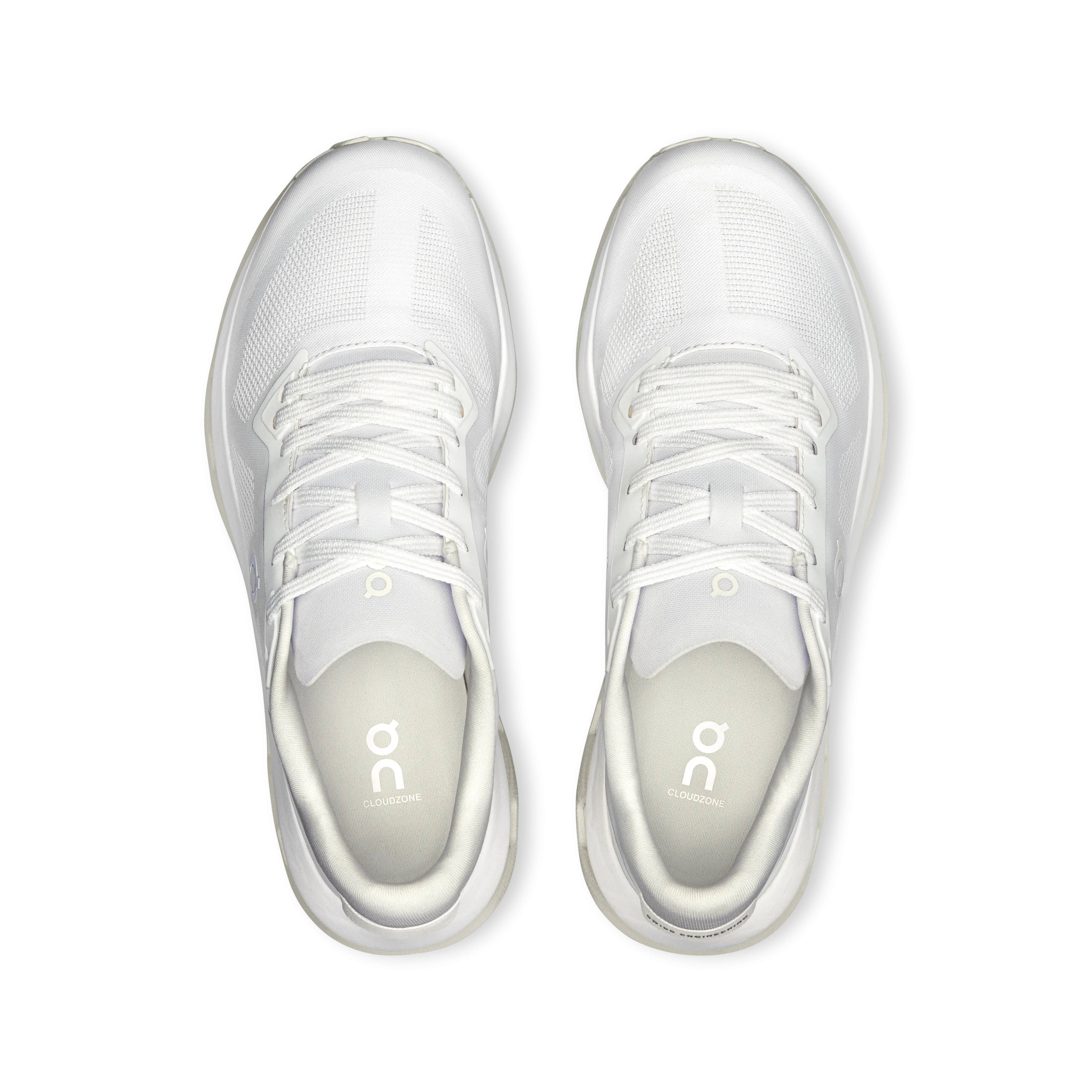 On Running Women's Cloudzone Shoes - White / White Best Running Shoes For Pronation