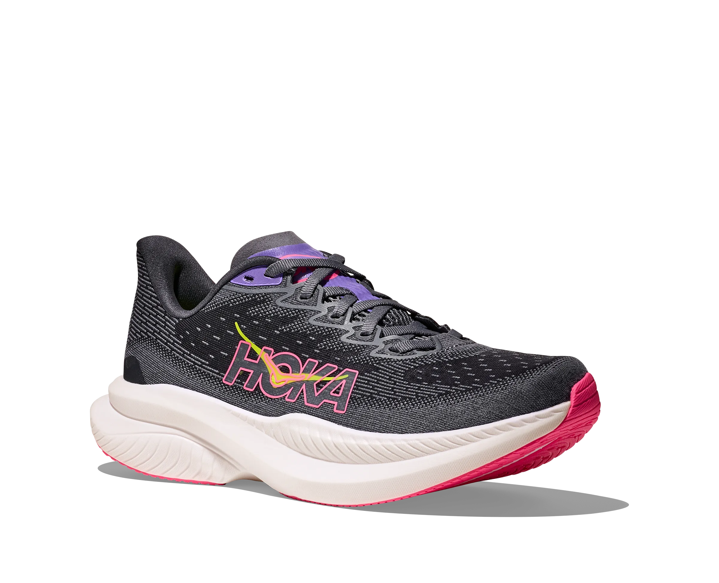 Bunions And Running Shoes HOKA Women's Mach 6 - GREY SKIES / CHARCOAL GREY