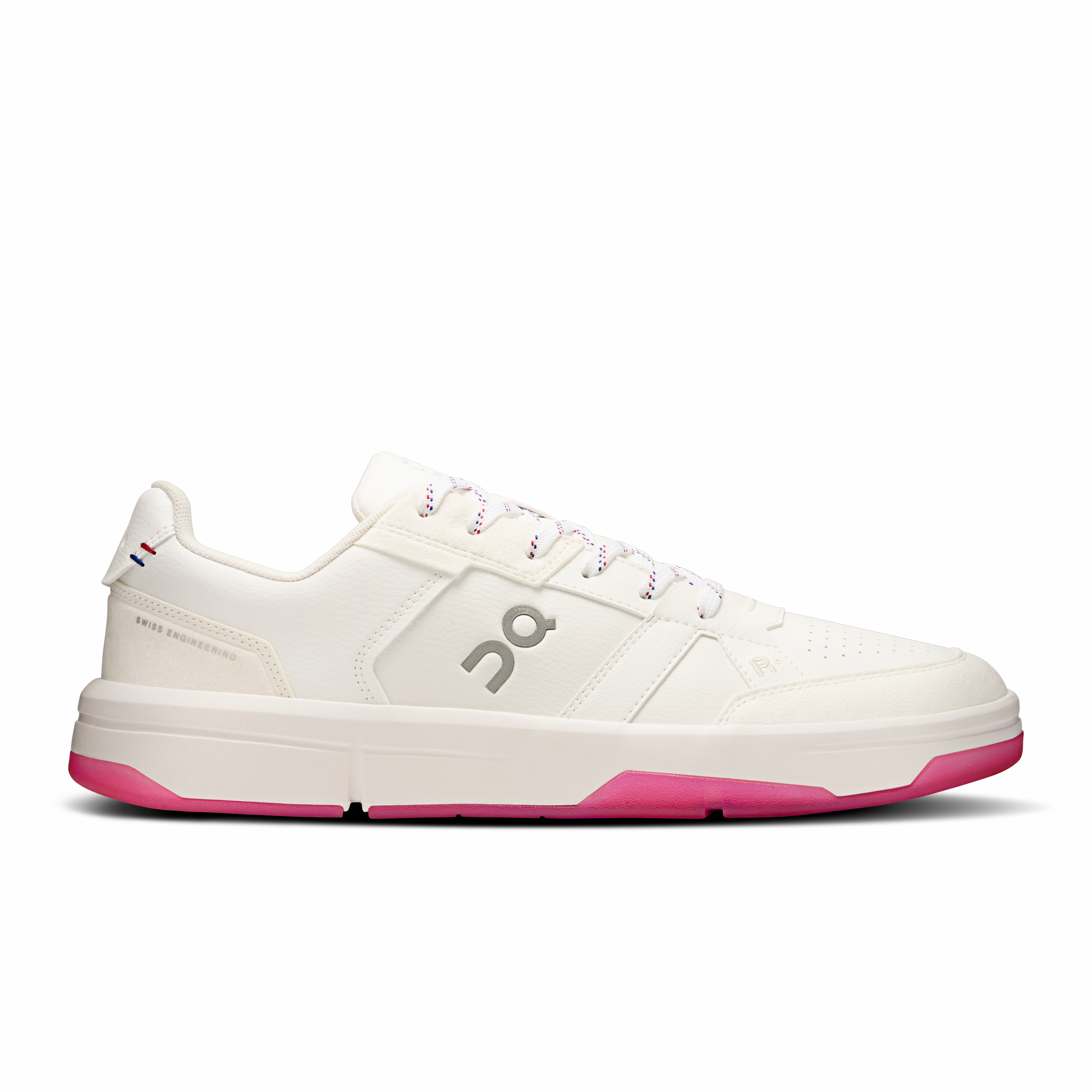 On Running Men's The Roger Clubhouse Shoes - White / Grenadine Best Running Shoes Overweight