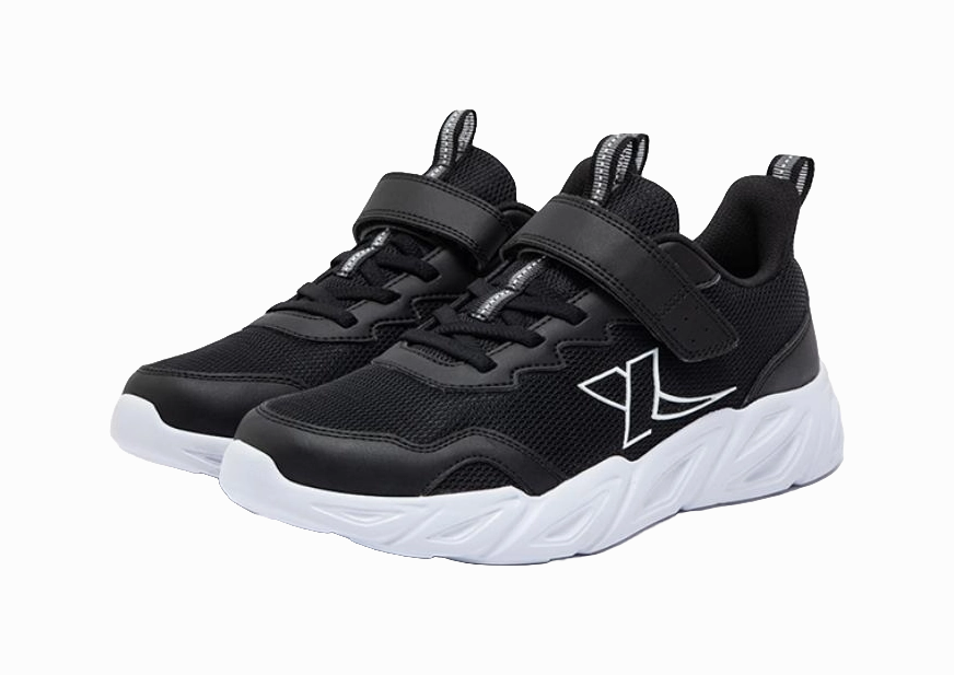 Dynasoft Pro Run V2 Shoe XTEP Slip Resistant Shock Absorbers Low top Kids' Running Shoes Black Unisex