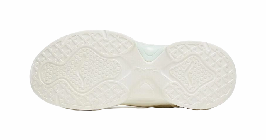 Anta Shock Absorbers Slip Resistant Abrasion Resistant Low top Casual Shoes Women's White Green Rock Climbing Shoes Size