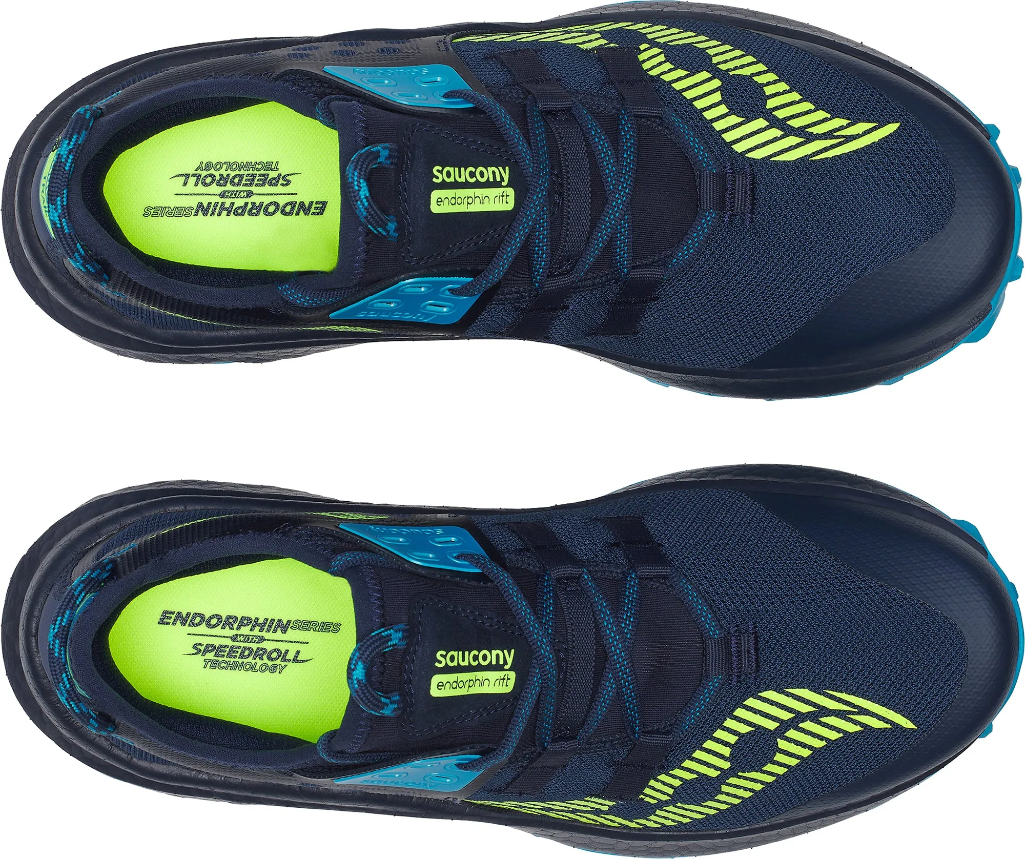 Saucony Endorphin Rift Mens Trail Running Shoes - Navy Running Shoes For Both Road And Trail