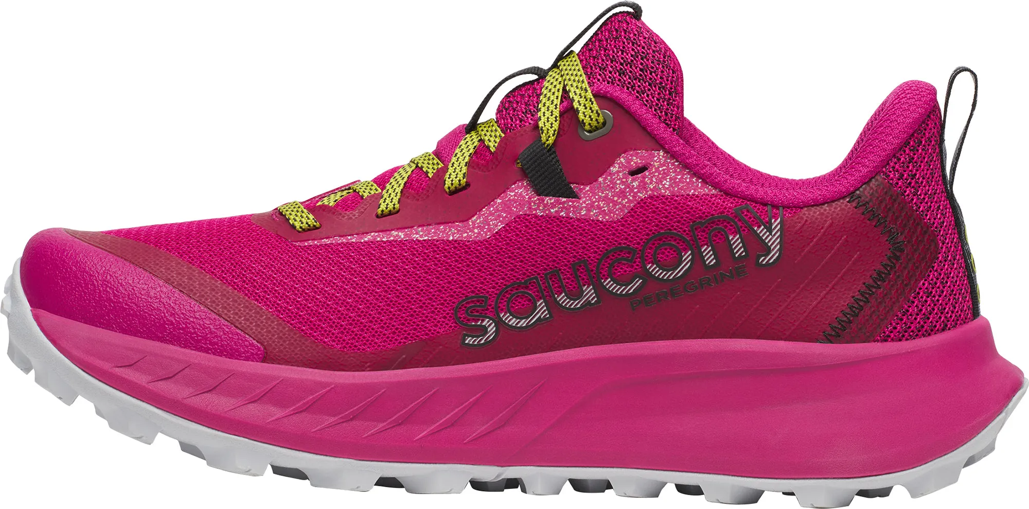 Trail Airflow Hiking Shoes Saucony Peregrine 15 Womens Running Shoes - Pink