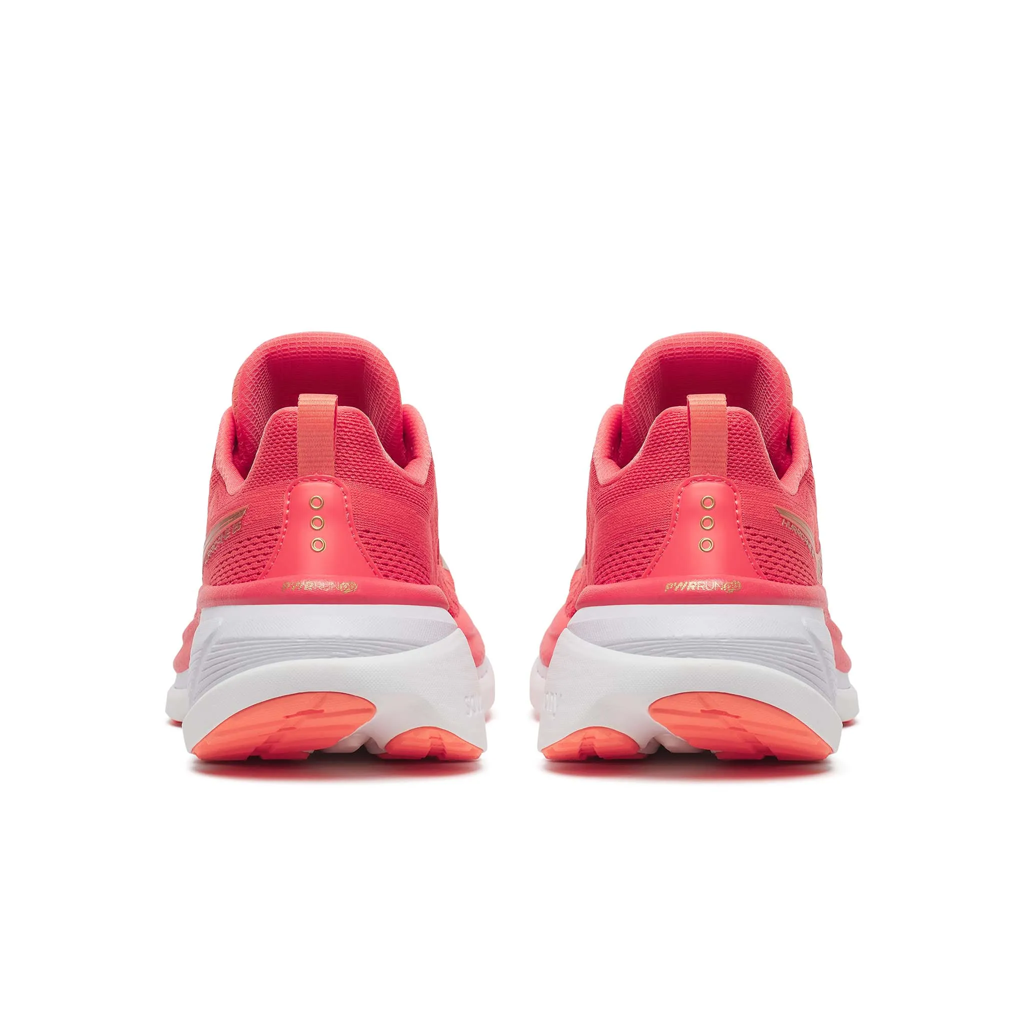 Saucony | Women's Hurricane 25 Running Shoes - Coral/Thistle Mach 5 Running Shoes