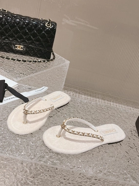 High Heel Bedroom Slippers SE1112 CC Thongs /  Size5-10