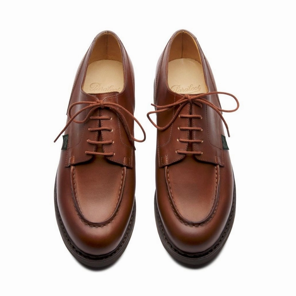 Lace Up Latin Dance Shoes Chambord - Lisse Marron