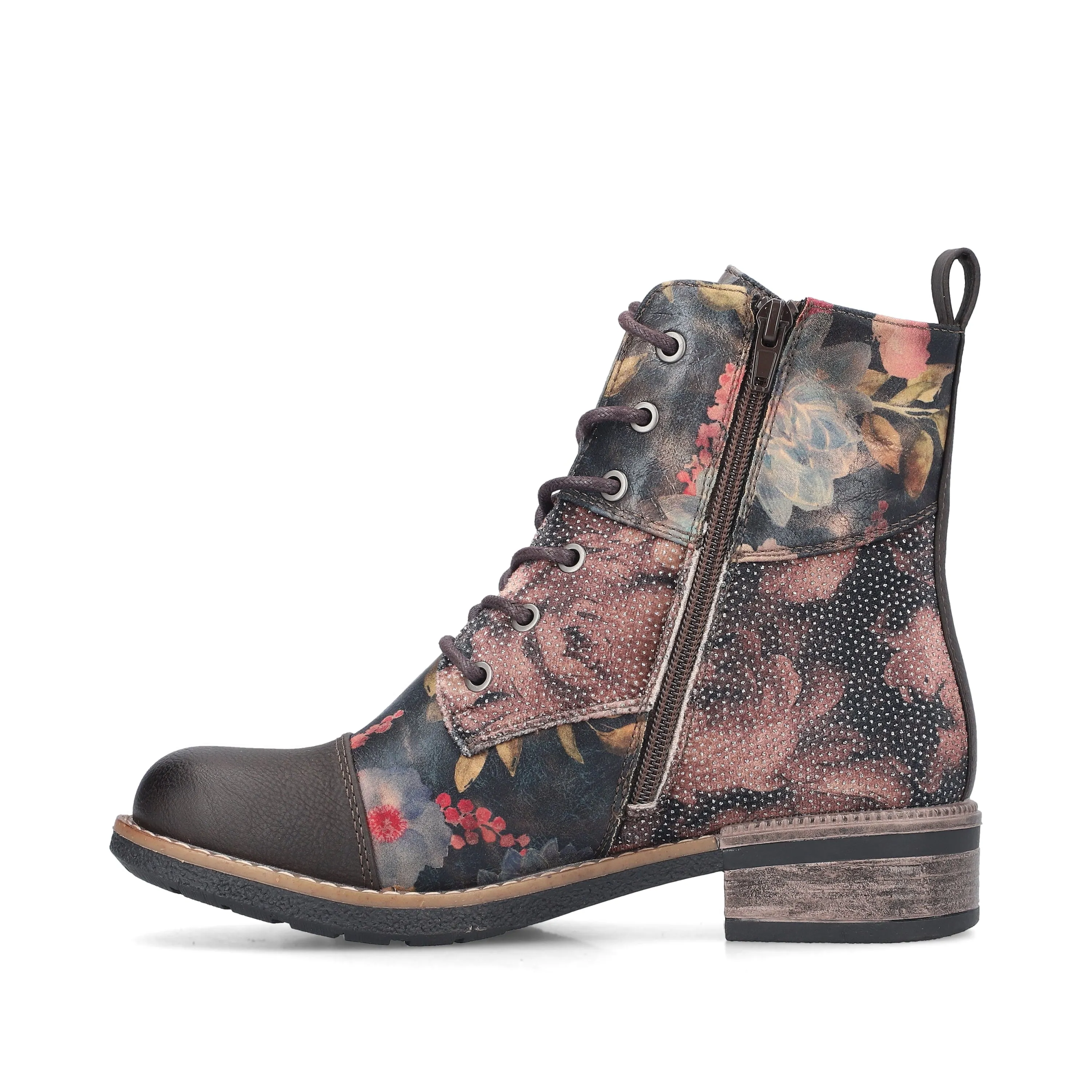 Rieker Womens Boot 94611-91 Multi Slip On Boots Waterproof