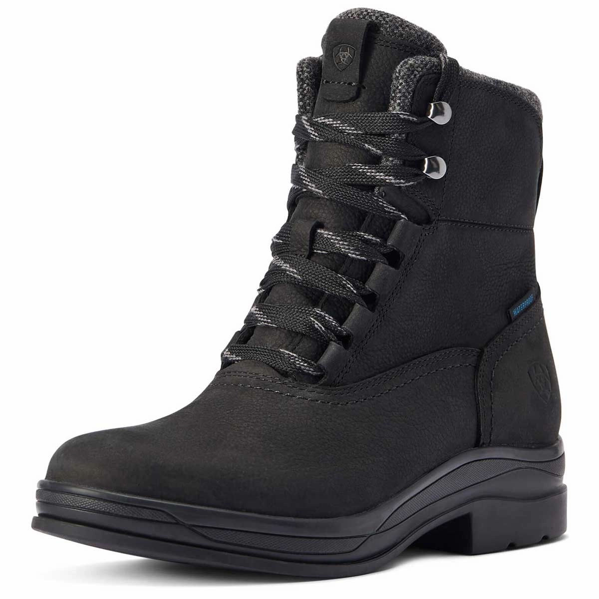 ARIAT Harper H20 Waterproof Boots - Womens - Charcoal Moab Leather Waterproof Shoes