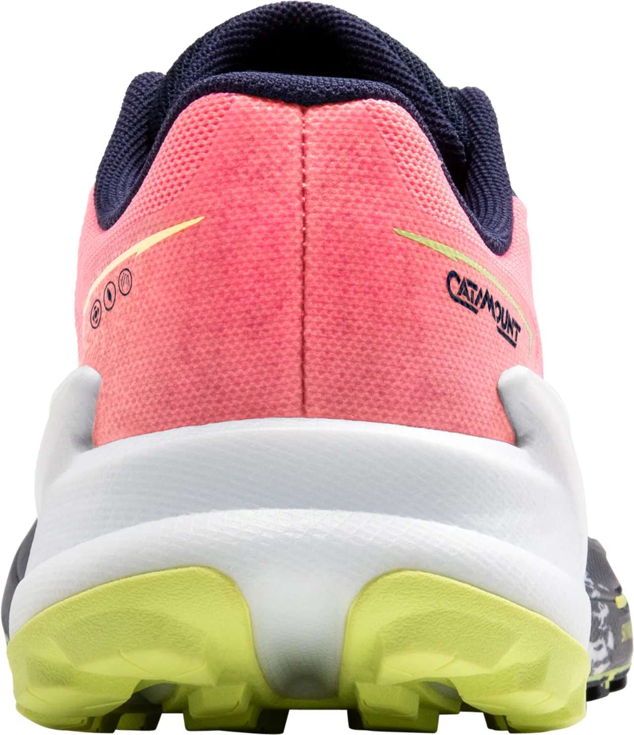 Brooks Catamount 3 Womens Trail Running Shoes - Pink Minimalist Trail Running Shoes With Rock Plate