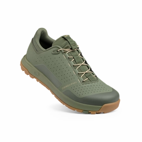 Mallet Trail Speed Lace Clip-In Shoes - Green/Gum Best Trail/road Running Shoes