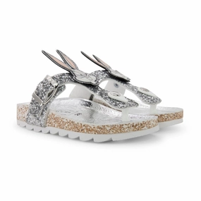 Silver Bugs Bunny Sandals Dune Espadrilles