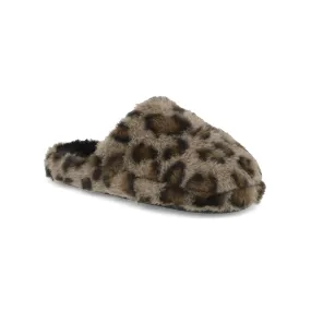 SLED - LEOPARD Size Wide Slip On Shoes