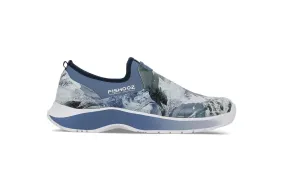 Fishooz Mens DryRun Low Splotch/Blue Rubber Boat Shoes Low Cost Casual Shoes