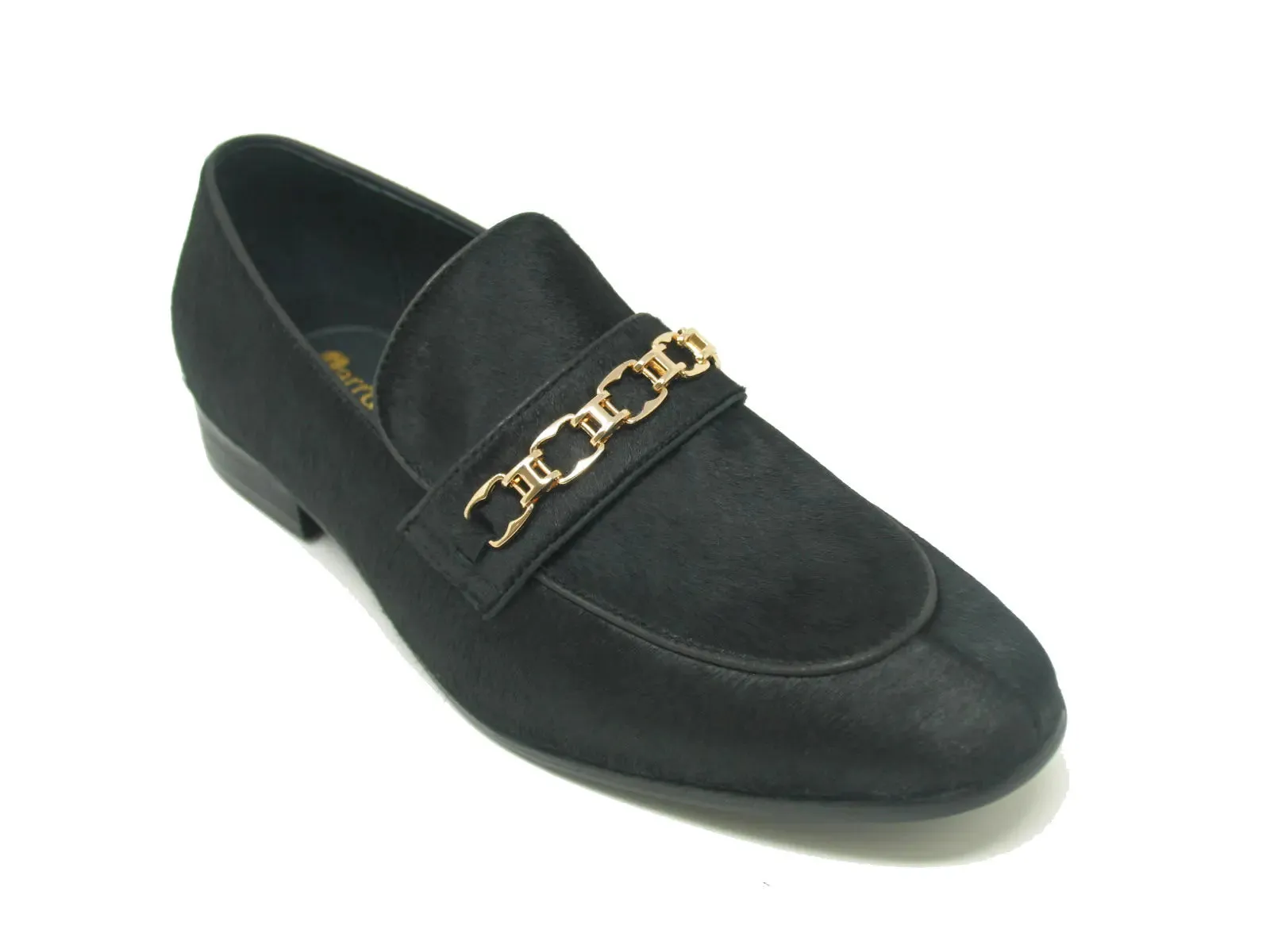 Clark Loafers Animal Print Chain Buckle Loafer