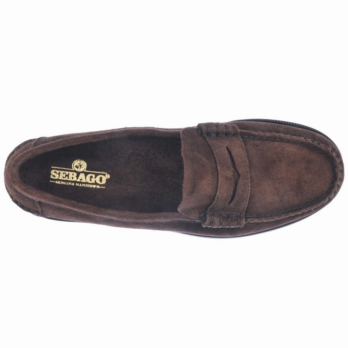 Rubber Loafers Classic Dan Rough Out - Dark Brown