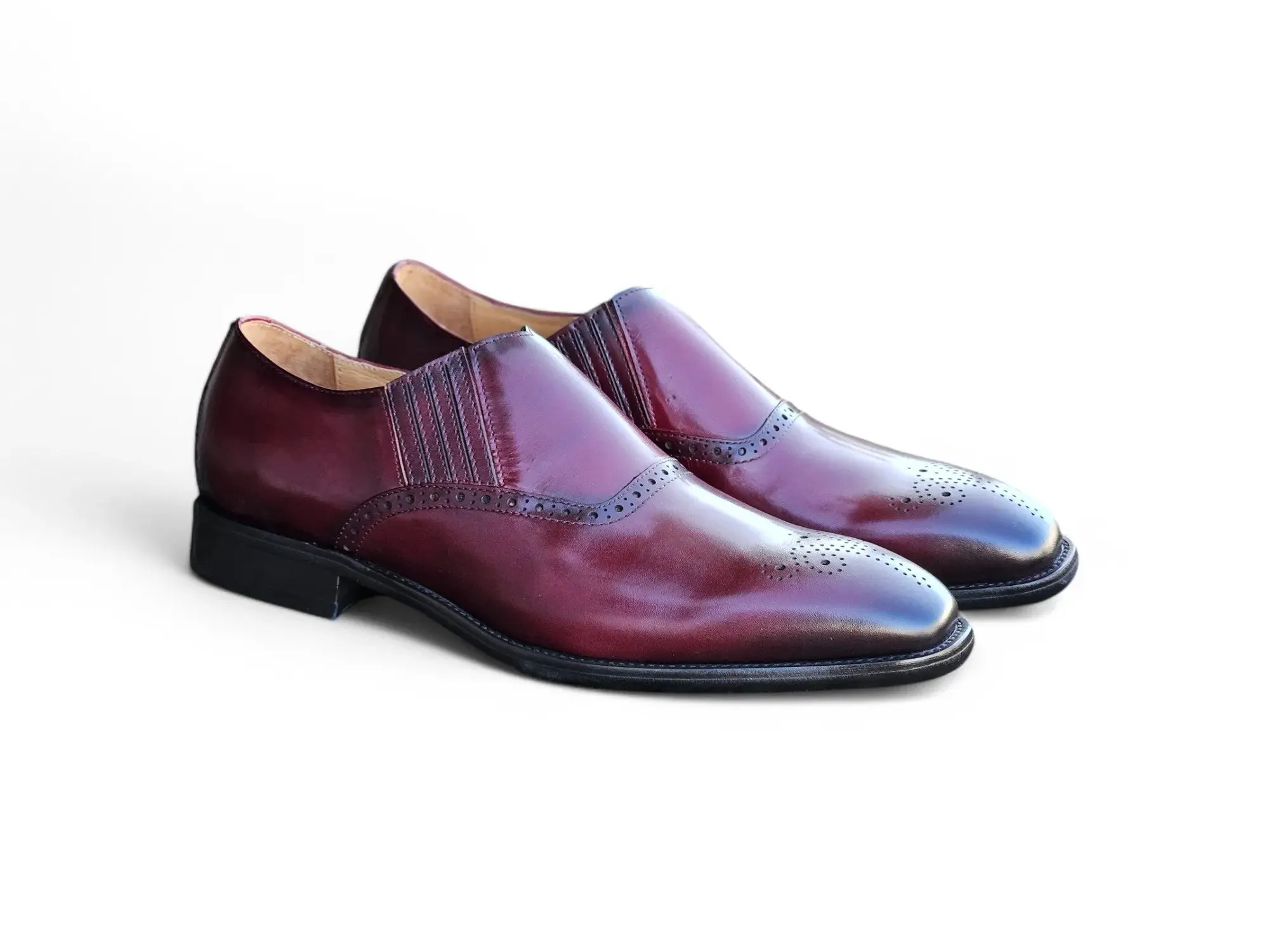 Slip-on Loafer with medallion Stubbs And Wootton Loafers