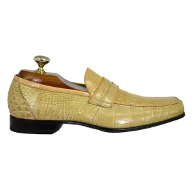 Slip On Knit Caporicci 9961 Baby Alligator Loafer
