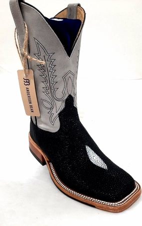Mid Heel Dress Shoes ANDERSON BEAN - Men's STINGRAY EXCLUSIVE WESTERN BOOTS 335341
