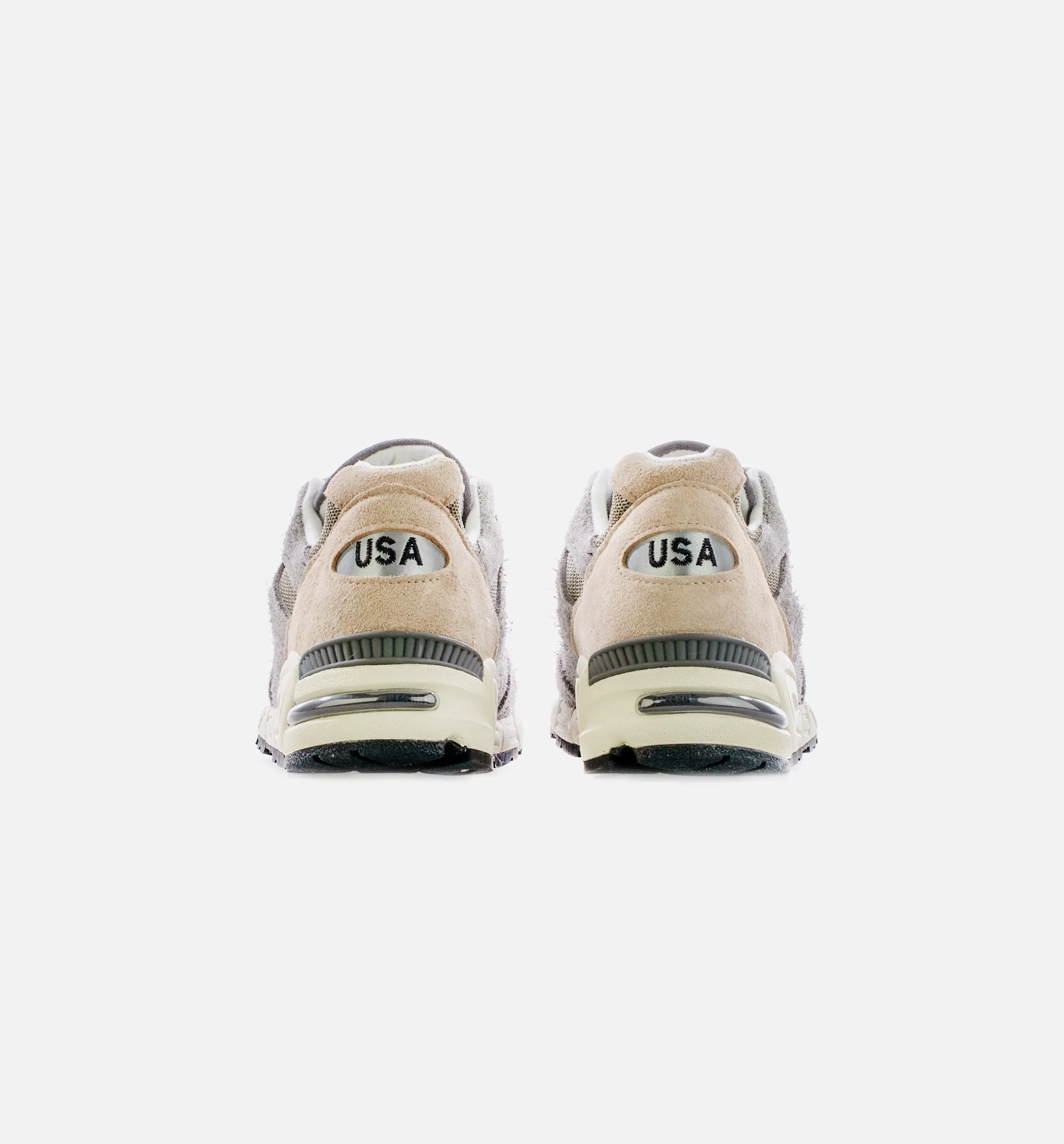 Teddy Santis Made in USA 990V2 Mens Running Shoe - Grey/Tan Sunglow New Balance